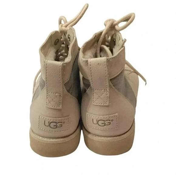 UGG Bethany Chukka 10 tan leather and sheepskin boots LNC - Picture 2 of 8